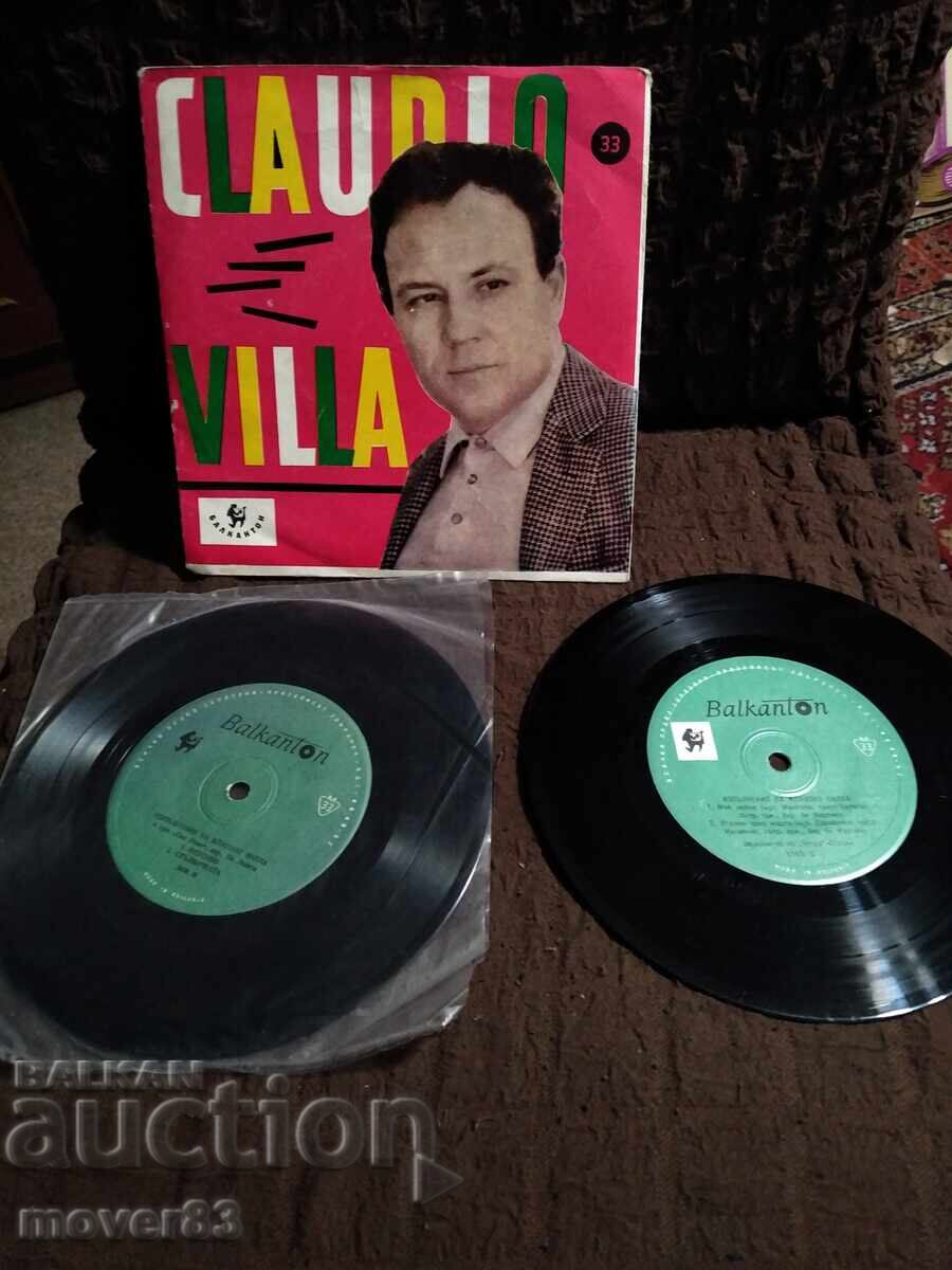 Πλάκες. Κλάουντιο Βίλα. 2 τεμάχια Πλάκες. Κλάουντιο Βίλα. 2 τεμάχια