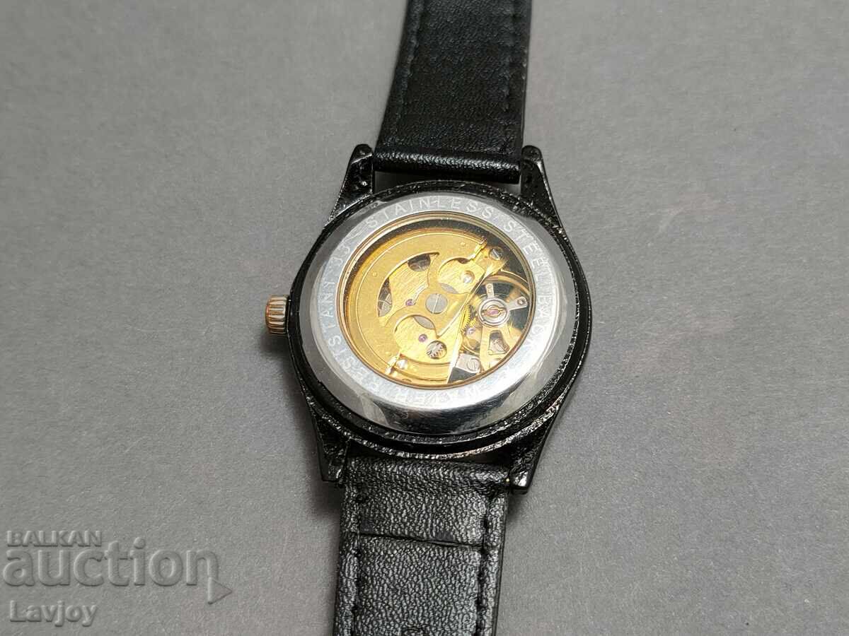 Ceas de mână Schelet automat B.Z.C. de la 0.01 St - 6