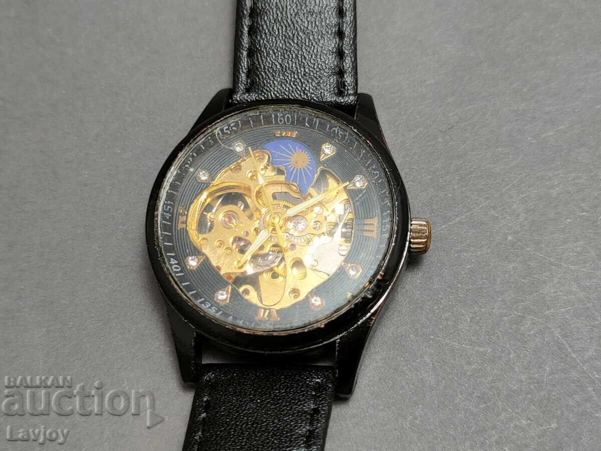 Ceas de mână Schelet automat B.Z.C. de la 0.01 St - 7