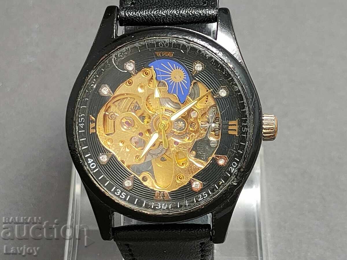 Ceas de mână Schelet automat B.Z.C. de la 0.01 St