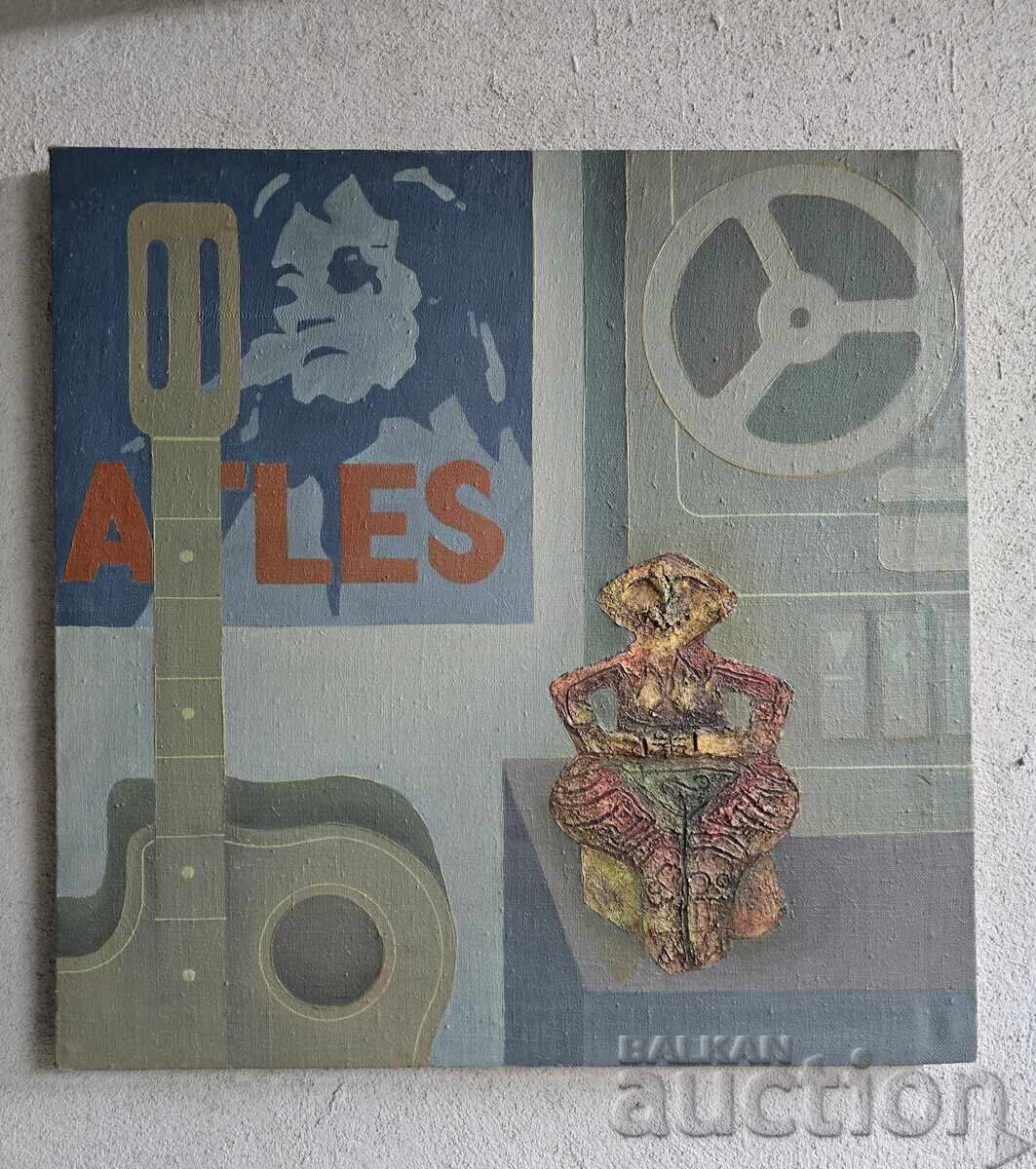 B.Z.C. Modern Masterpiece Painting