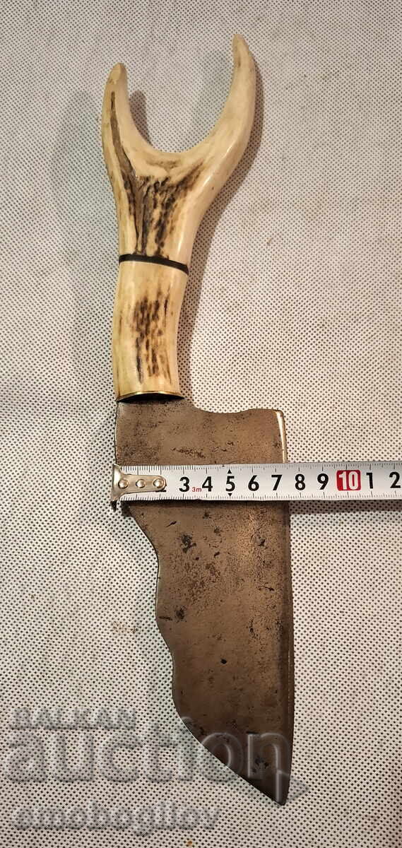 Old Kovan Satter with Deer Antler - 5