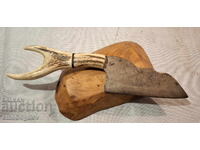 Old Kovan Satter with Deer Antler