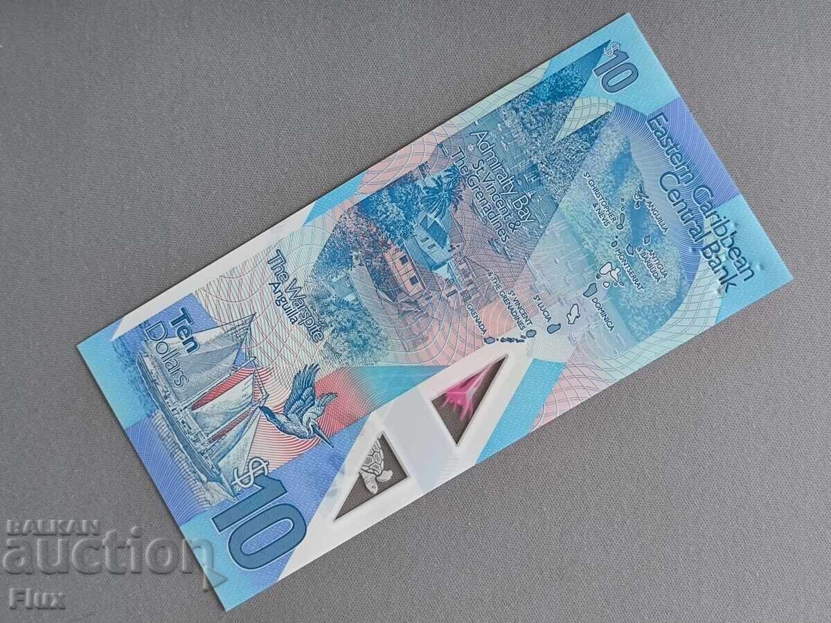 Bancnotă - Caraibe de Est - 10 dolari UNC | 2019 cu preț 27.50 BGN | € 14.06 Bancnotă - Caraibe de Est - 10 dolari UNC | 2019 cu preț 27.50 BGN | € 14.06