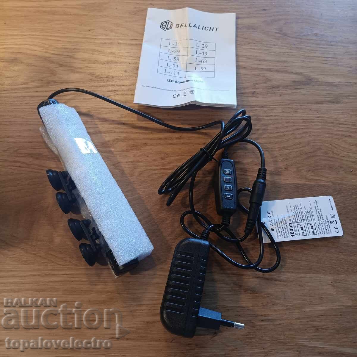 Delivery of NEW! LED Aquarium Lighting RGB + White, Timer, Dimmable
