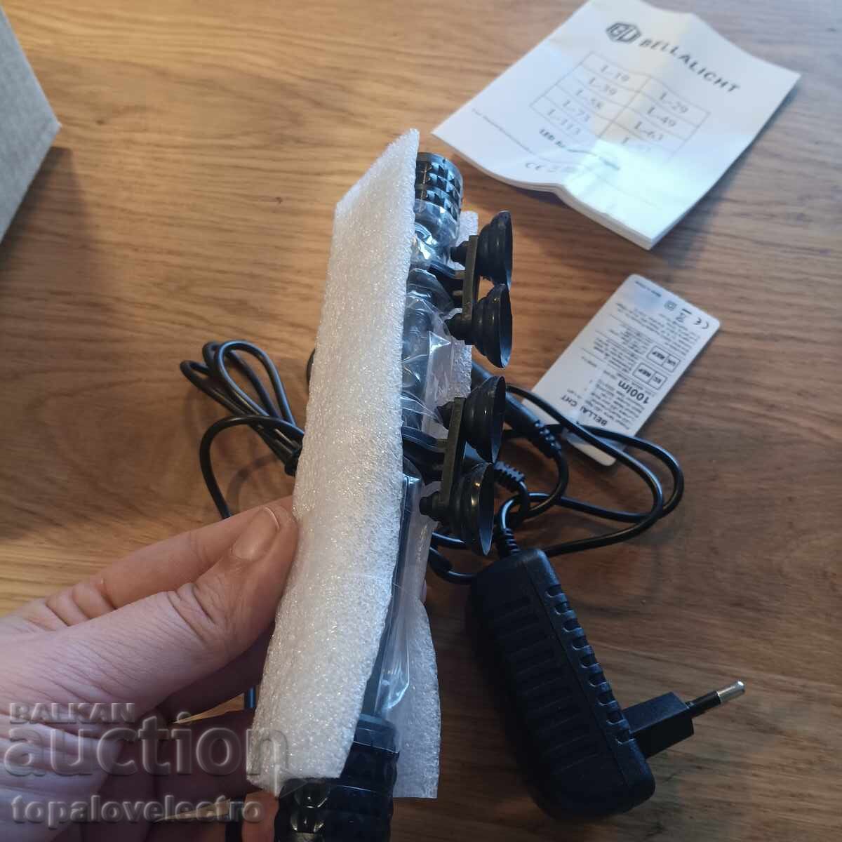 NEW! LED Aquarium Lighting RGB + White, Timer, Dimmable - 6