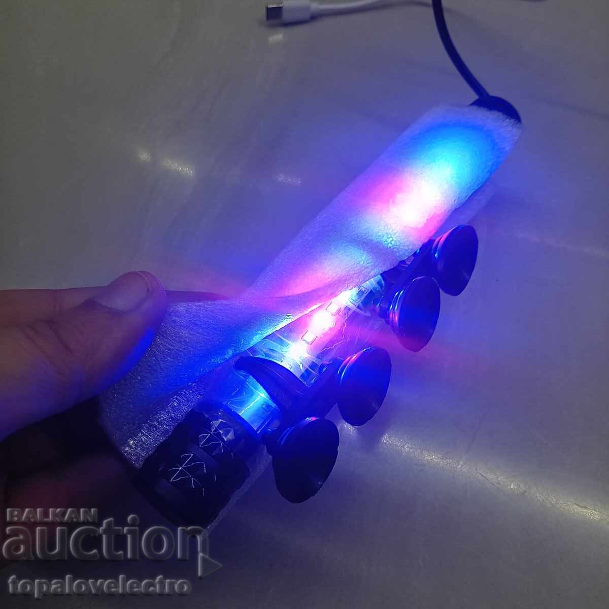 NEW! LED Aquarium Lighting RGB + White, Timer, Dimmable - 7