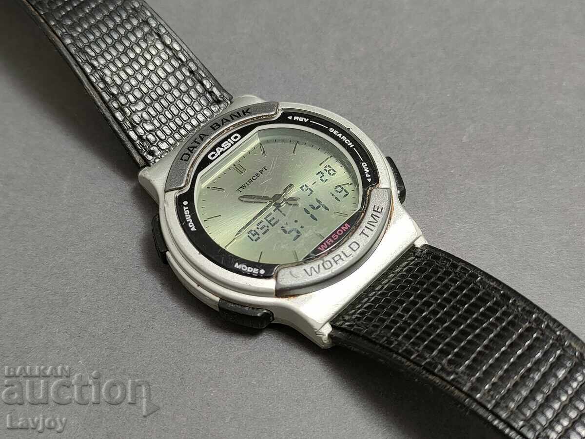 Ceas de mână rar Casio World time - 5