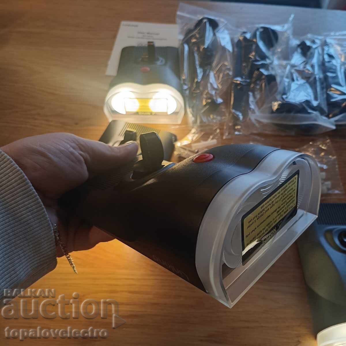 Delivery of NEW! 4 solar lamps 800 lm, 22LED, 3000K, IP67, 3 modes