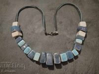 Necklace, old jewelry, necklace Ceramics 80s 3.12.25