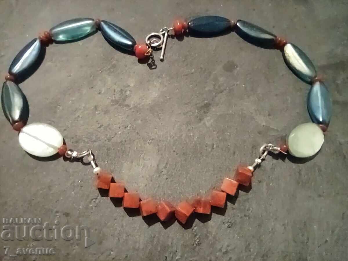 Colier, bijuterie veche, lănțișor ART 80' 3.12.25