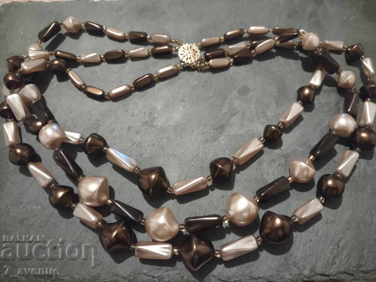 Colier, bijuterie veche, colan Polonia, anii '70 3.12.25