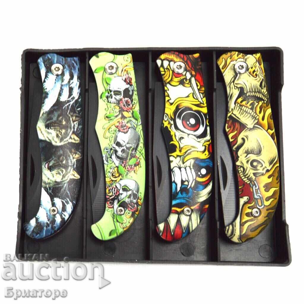 Set of 4 pocket knives Set of 4 pocket knives