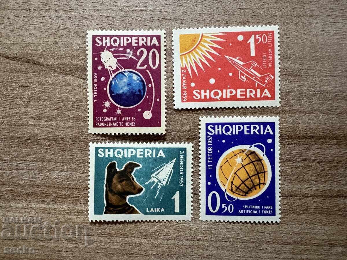Albania - Explorare spațială (1962) MNH