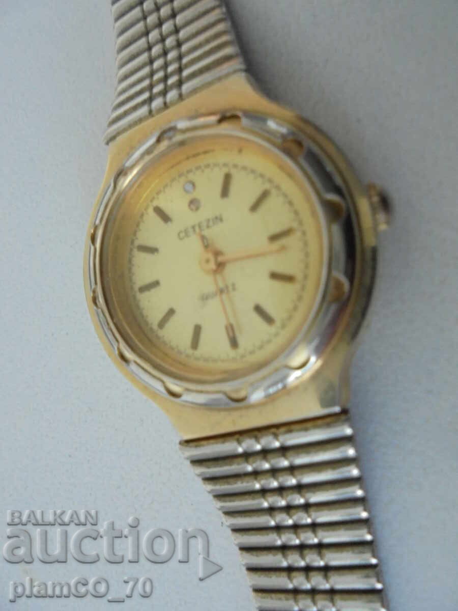 №*8397 Παλιό γυναικείο ρολόι Cetezin με τιμή 20.00 BGN | € 10.23