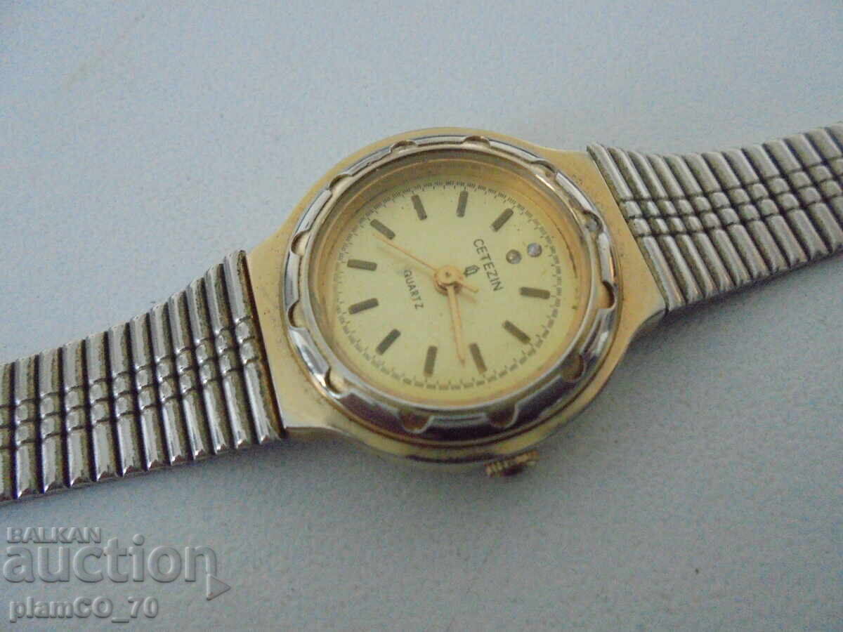 Δημοπρασία №*8397 Παλιό γυναικείο ρολόι Cetezin