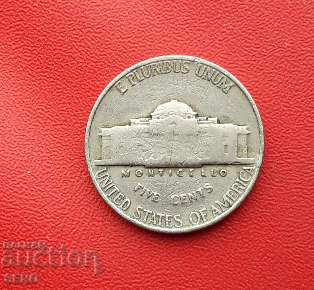 ΗΠΑ-5 σεντς 1941 με τιμή 0.30 BGN | € 0.15