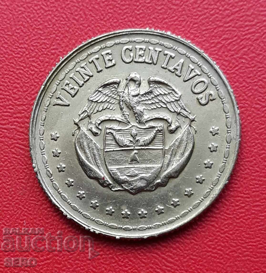 Колумбия-20 центавос 1956