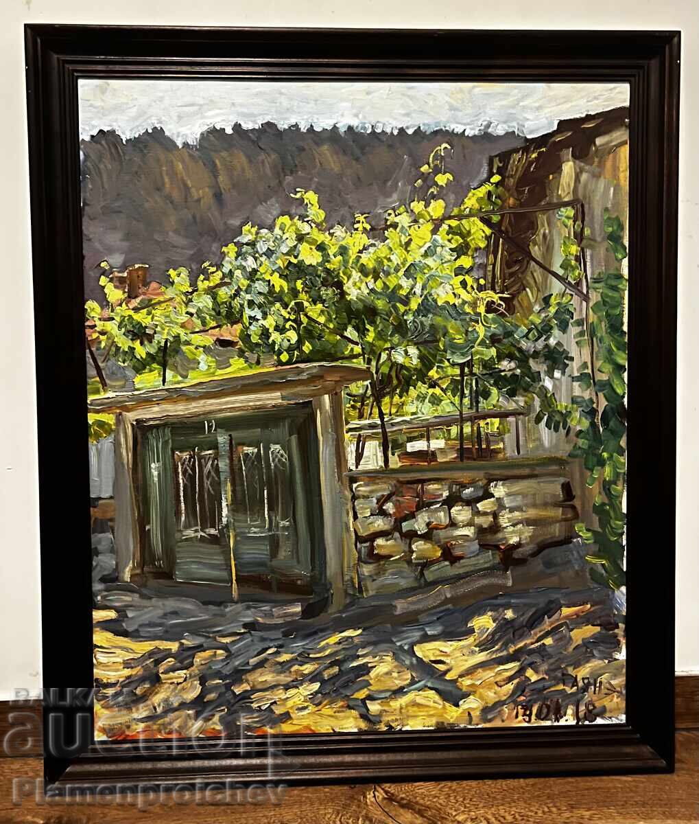 BEAUTIFUL OIL PAINTING ON CANVAS, SIGNED, 2018