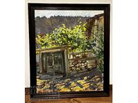 TABLOU FRUMOS ULEI PE PÂNZĂ SEMNAT 2018