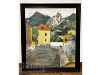 TABLOU FRUMOS ULEI PE PÂNZĂ SEMNAT 2018