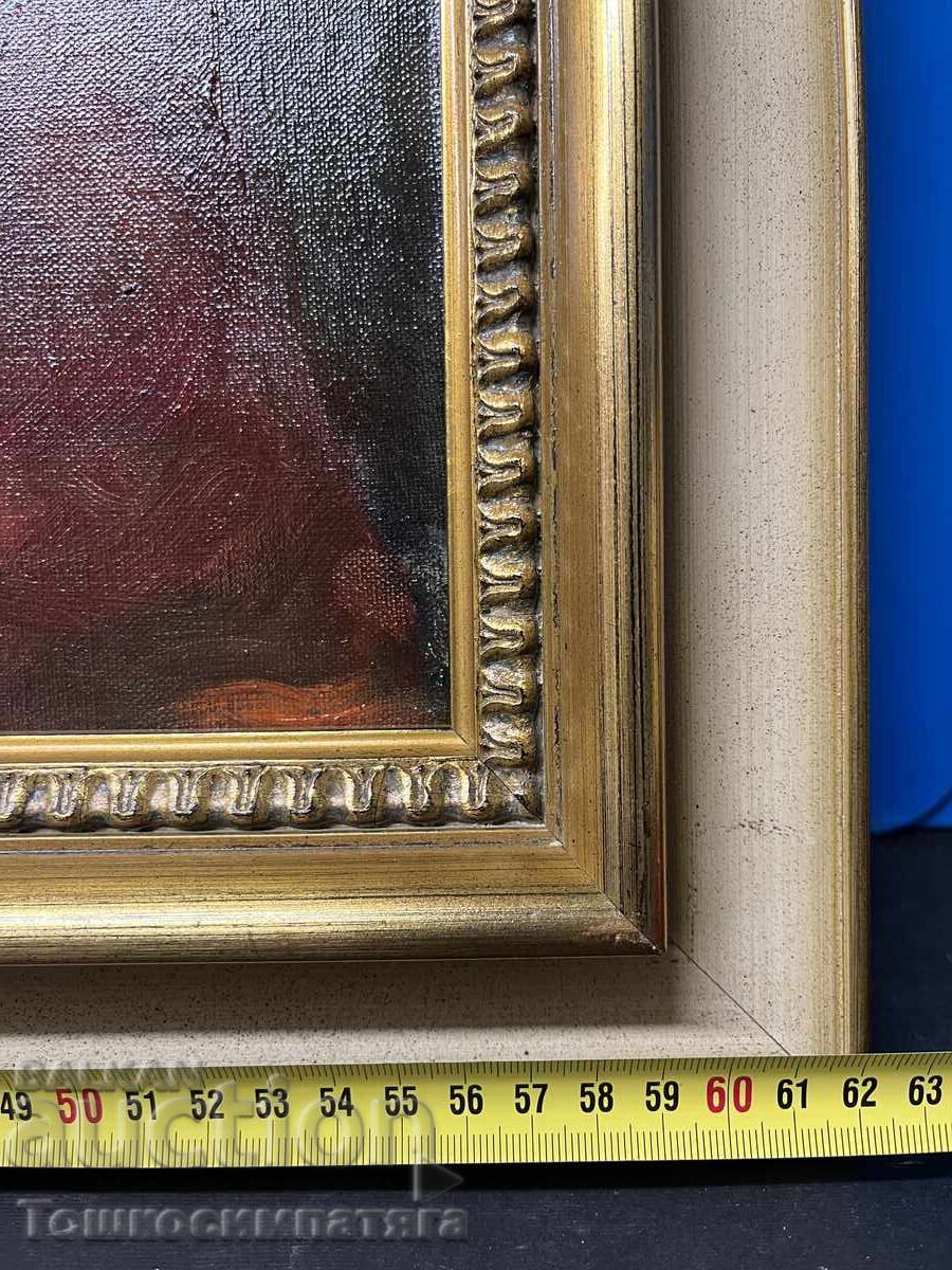 Ελαιογραφία σε καμβά - "Ισπανίδα" - 5