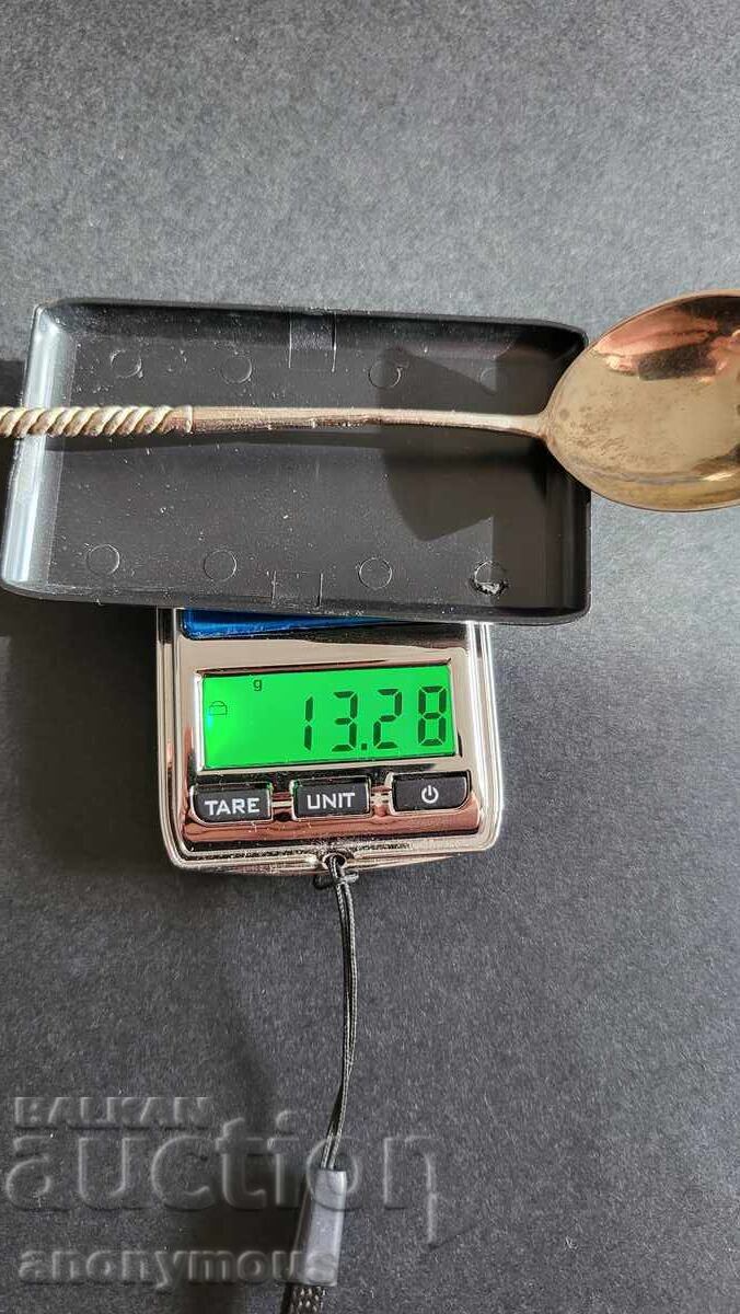 Ρωσικό, αυτοκρατορικό τσαρικό ασημένιο κουταλάκι με πολλαπλές σημάνσεις - 5 Ρωσικό, αυτοκρατορικό τσαρικό ασημένιο κουταλάκι με πολλαπλές σημάνσεις - 5