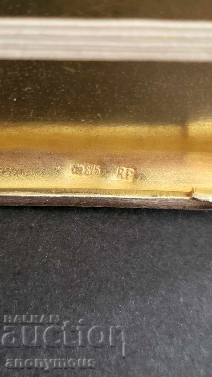 Russian Silver Snuffbox USSR 1960/70 with markings - 5