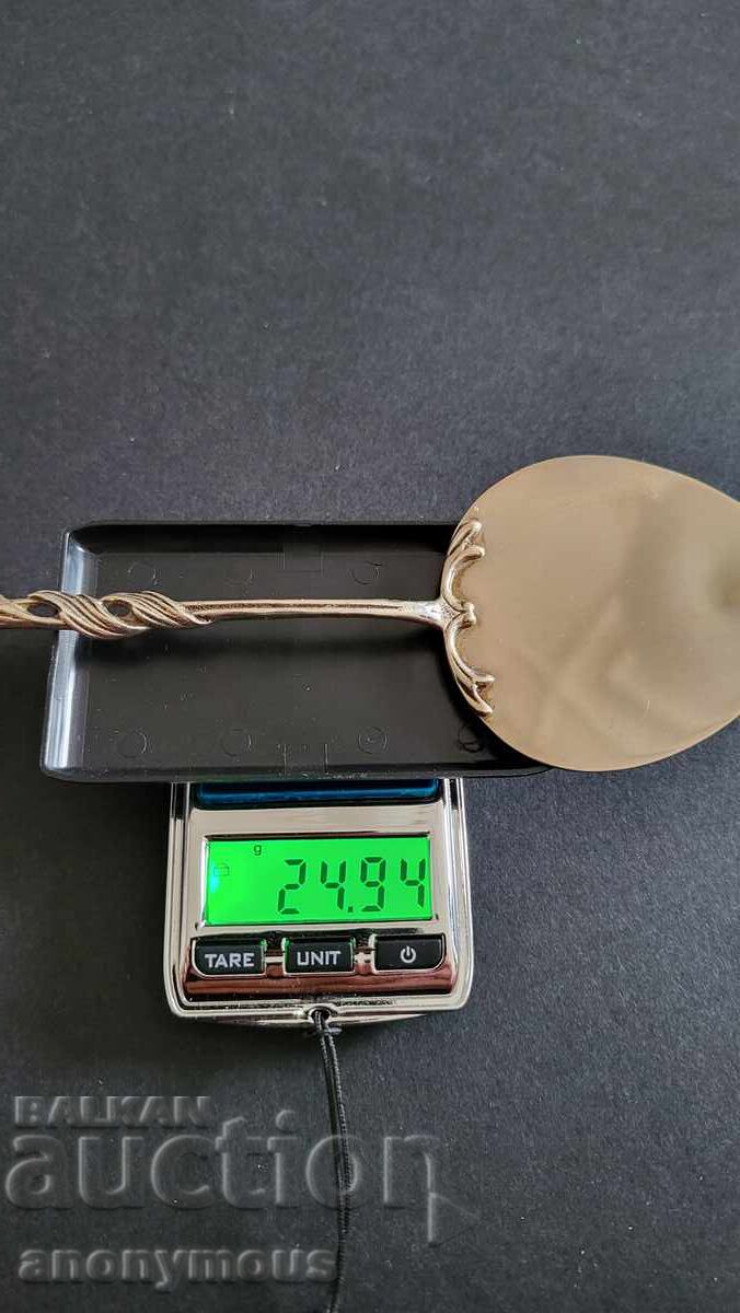 Шведска шпатула сребро с маркировки - 6