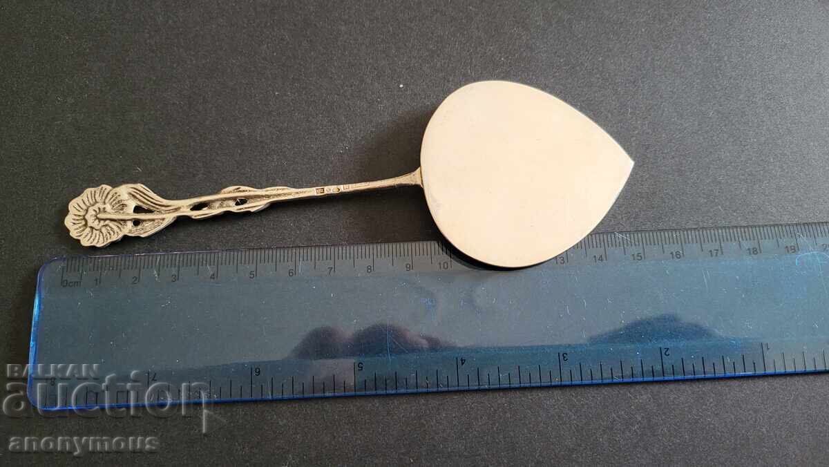 Шведска шпатула сребро с маркировки - 7