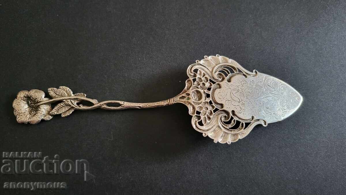 Delivery of Swedish Beautiful Silver Spatula with Hallmarks Delivery of Swedish Beautiful Silver Spatula with Hallmarks