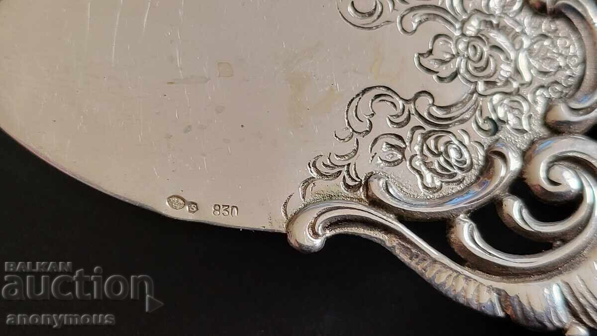 Swedish Beautiful Silver Spatula with Hallmarks - 5 Swedish Beautiful Silver Spatula with Hallmarks - 5