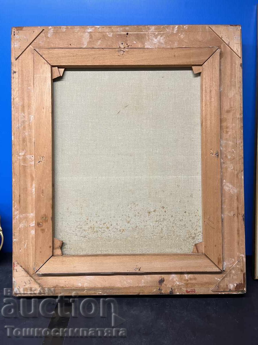 Картина на платно с маслени бои-“Стария ловец”. - 5