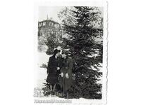 SMALL OLD PHOTO MILITARY VARNA WINTER WALK E646