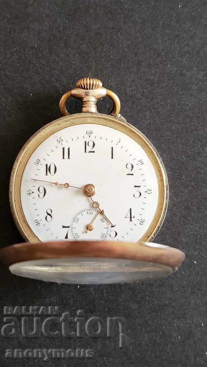 Стар сребърен джобен часовник Швейцария с цена 140.00 лв. | € 71.58 Стар сребърен джобен часовник Швейцария с цена 140.00 лв. | € 71.58