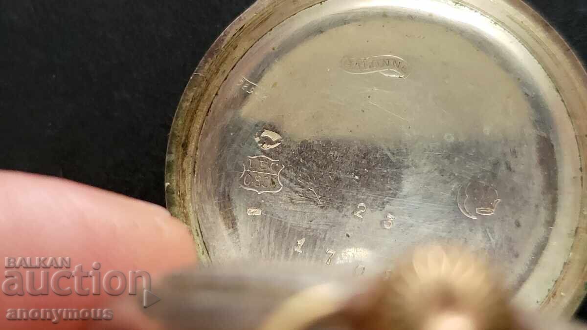 Стар сребърен джобен часовник Швейцария - 5 Стар сребърен джобен часовник Швейцария - 5