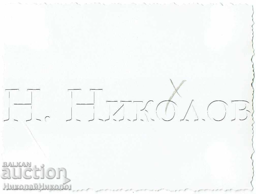 SMALL OLD PHOTO MILITARY VARNA WINTER WALK ON THE QUAY E647 with price 2.50 BGN | € 1.28