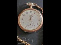 Ceas de buzunar vechi din argint Elveția