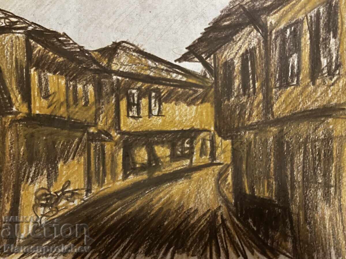 TABLOU DESEN JULIAN TRICHKOV cu preț 0.01 BGN | € 0.01