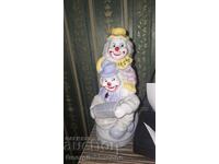 Колекционерска порцеланова фигура клоуни