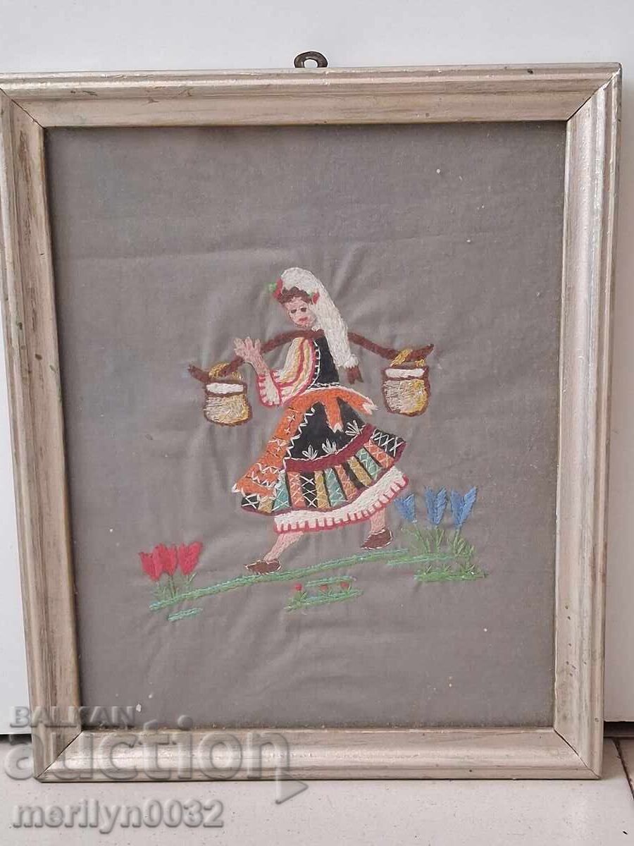 Κέντημα σε κορνίζα, πριμιτίφ - 5 Κέντημα σε κορνίζα, πριμιτίφ - 5