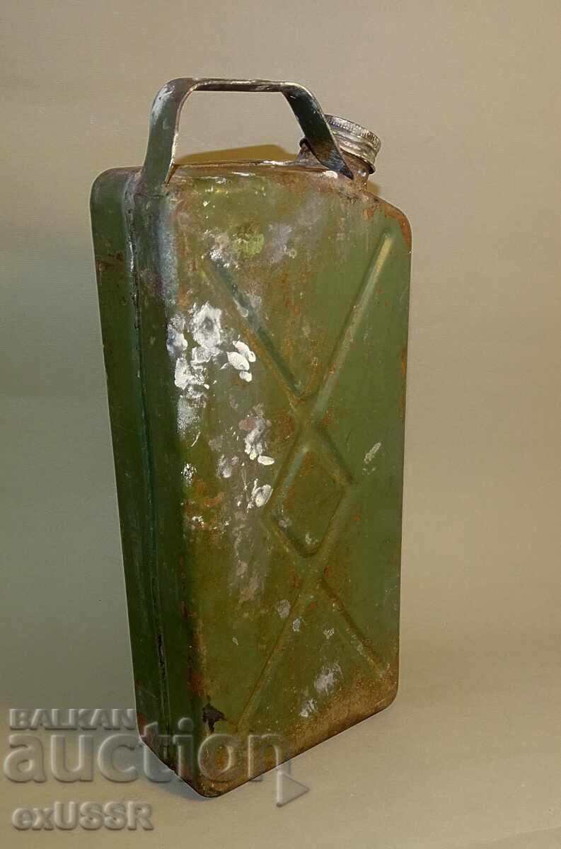 Old German GDR small 2-liter can for MZ SIMSON motorcycle - 5