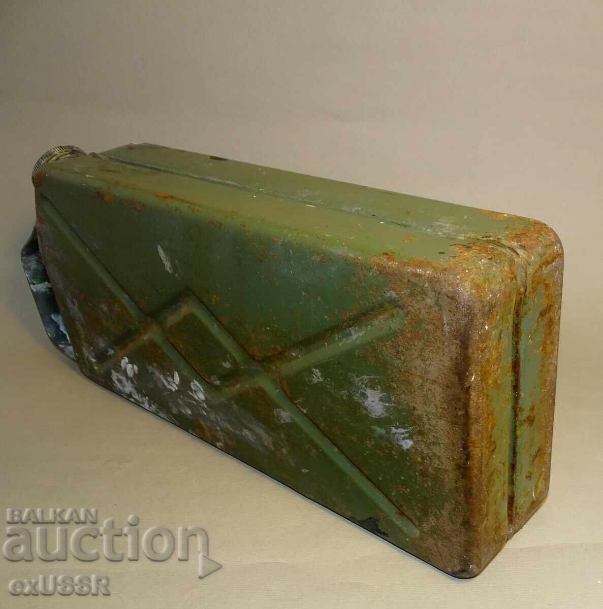 Old German GDR small 2-liter can for MZ SIMSON motorcycle - 6