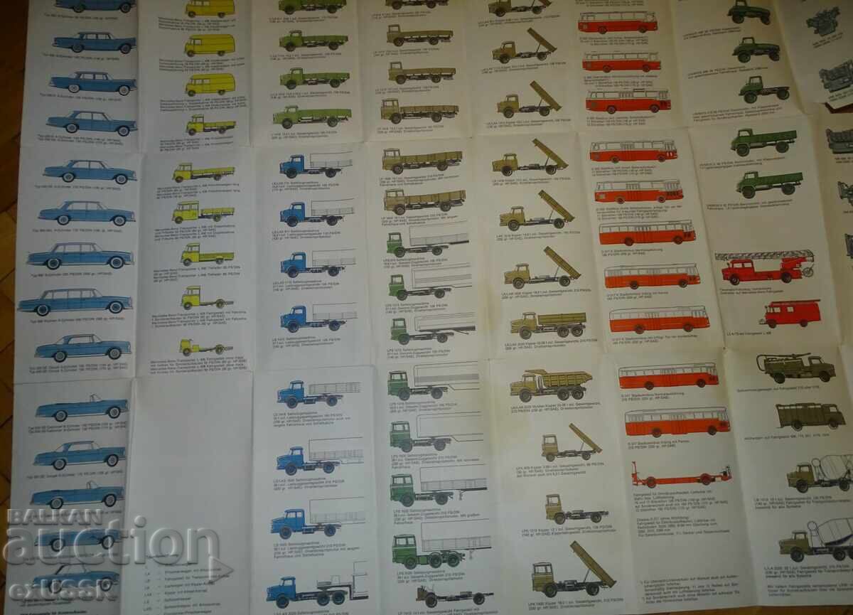 Mercedes 1960s advertising brochure booklet cars trucks - 5
