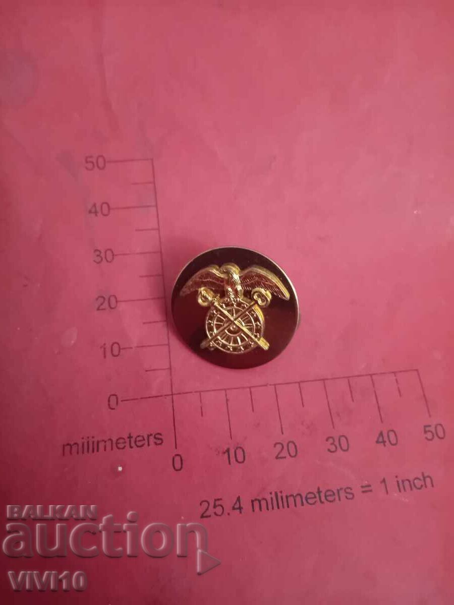 Insigna Militară, Placare cu Aur, America