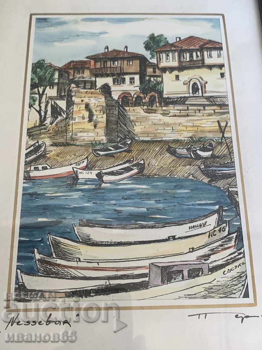 Delivery of Painting Nessebar