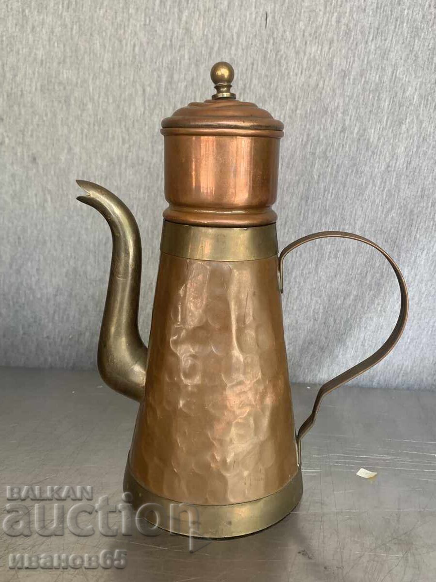 Copper teapot with price 60.00 BGN | € 30.68