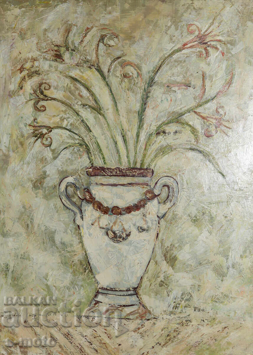 Simeon Todev oil painting still life