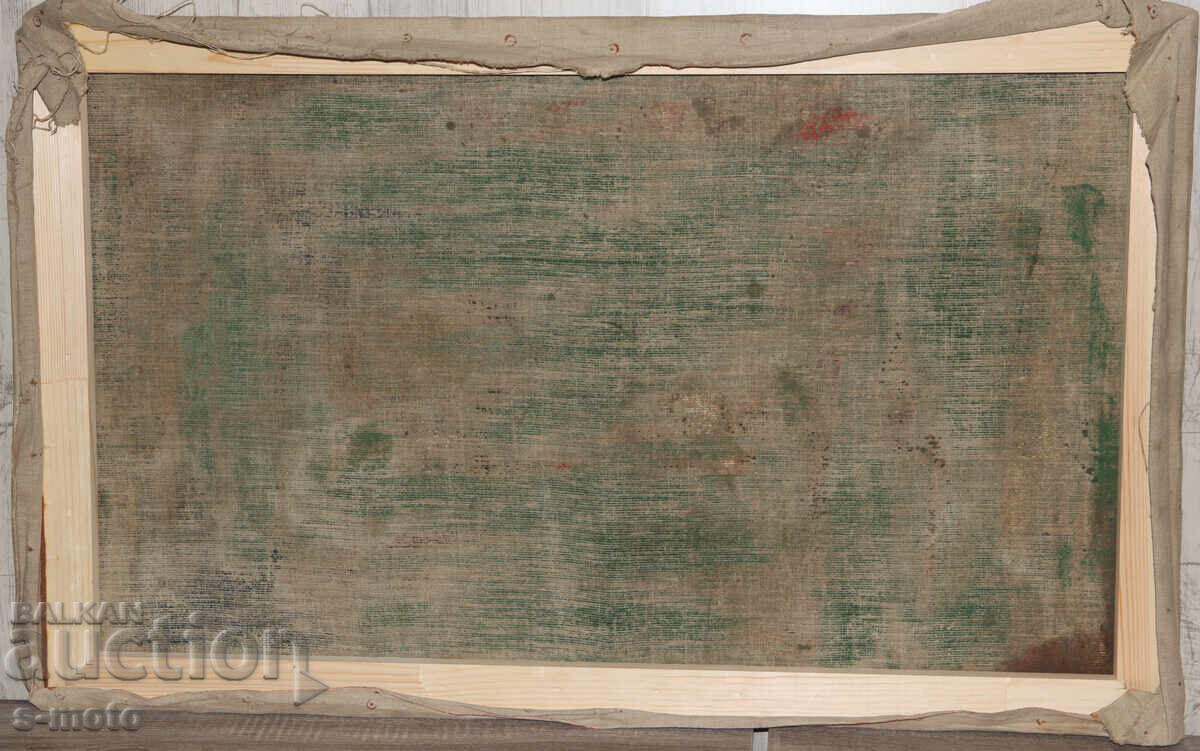 Pictură abstractă în ulei compoziție figurativă - 6