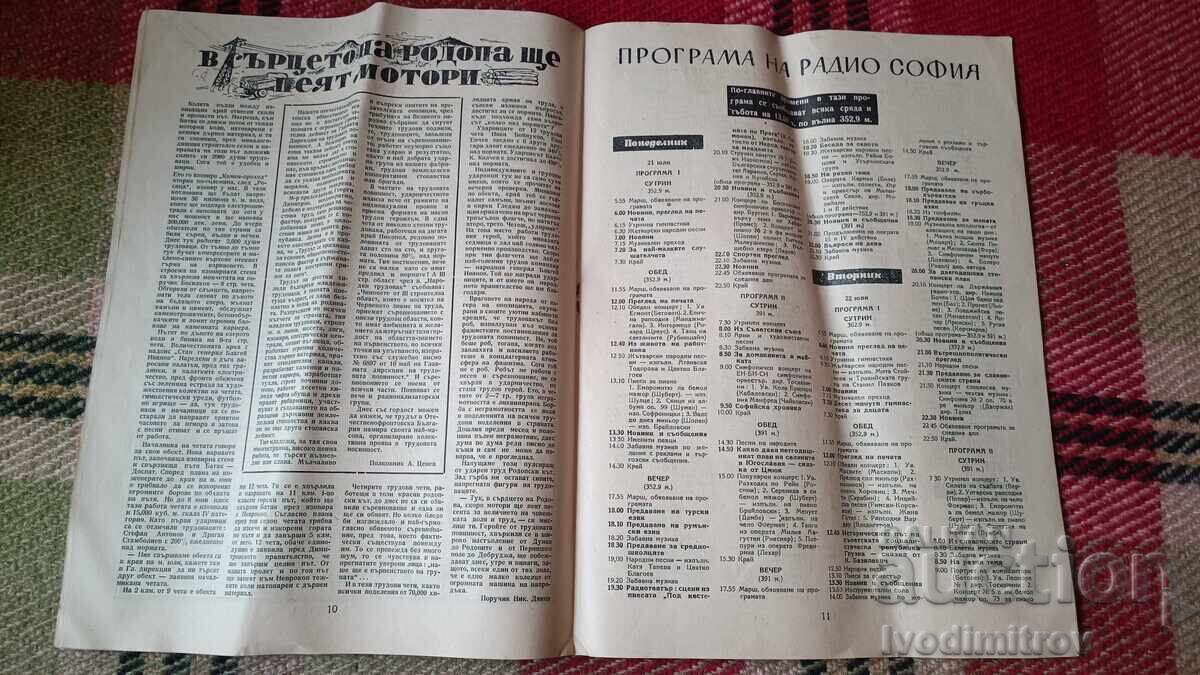 Licitație Revista Radio revistă numărul 15 anul 2 1947 Licitație Revista Radio revistă numărul 15 anul 2 1947